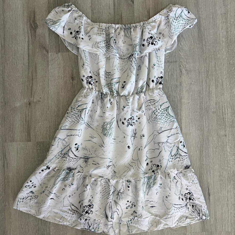 Club Monaco Off shoulder mini dress